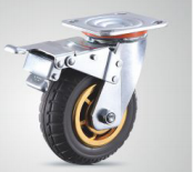 Quality Patterned Industrial Rotating Casters Durable Heavy Duty Smooth Rolling Components for sale