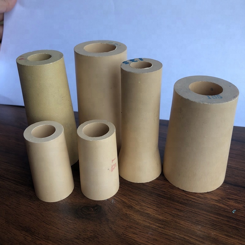 Bending Processing Service Refractory Zirconia Nozzle Core For Steel Ladle Firebrick