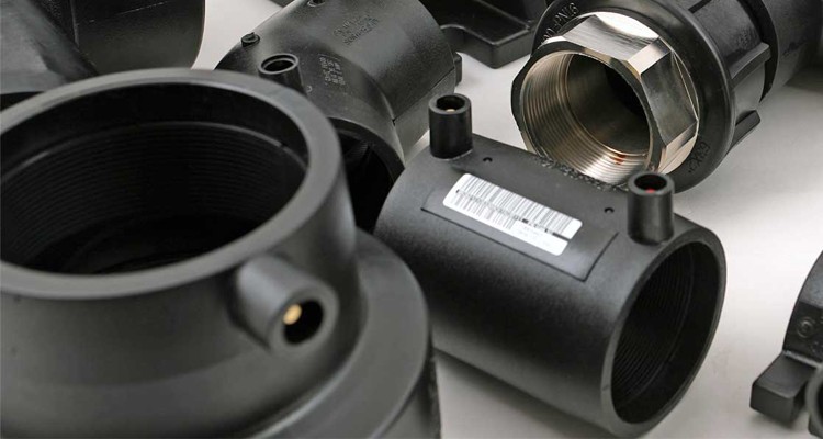 CR HDPE Electrofusion Fittings , Electrofusion Flange Adaptor For Hdpe Pipe PN16 SDR11 PE100