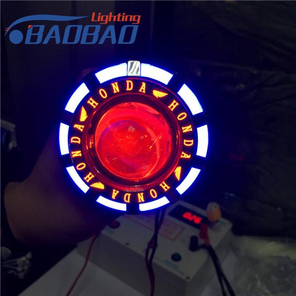 LED13 motorcycle led projector lens,non-fan version with X-case, Honda, Yamaha,
