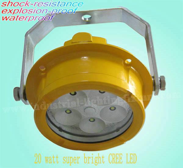 Brightest G3 Commercial Gas Station LED Canopy Light 20W , Explosionproof LED
