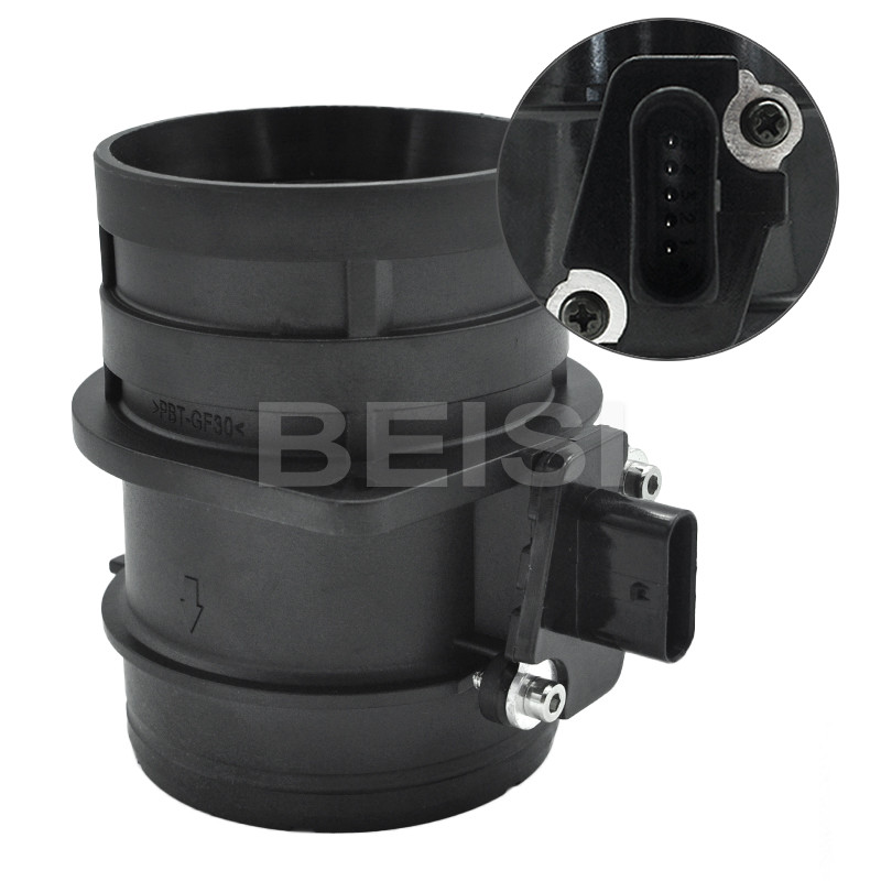 VW MAF Sensor 06J906461B AFH6034 Mass Air Flow Meter Sensor MAF0051