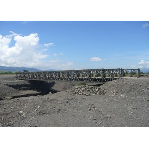 Q345B-Q460C Steel Temporary Modular Bridge Simple Structure