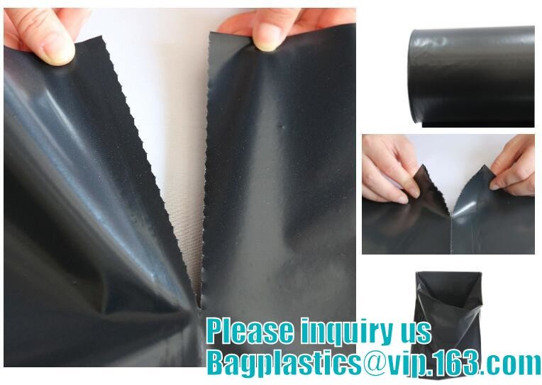 Hazardous Waste Yellow Plastic Bag Asbestos Garbage Bag,large size thicker LDPE asbestos remove bags,asbestos garbage ba