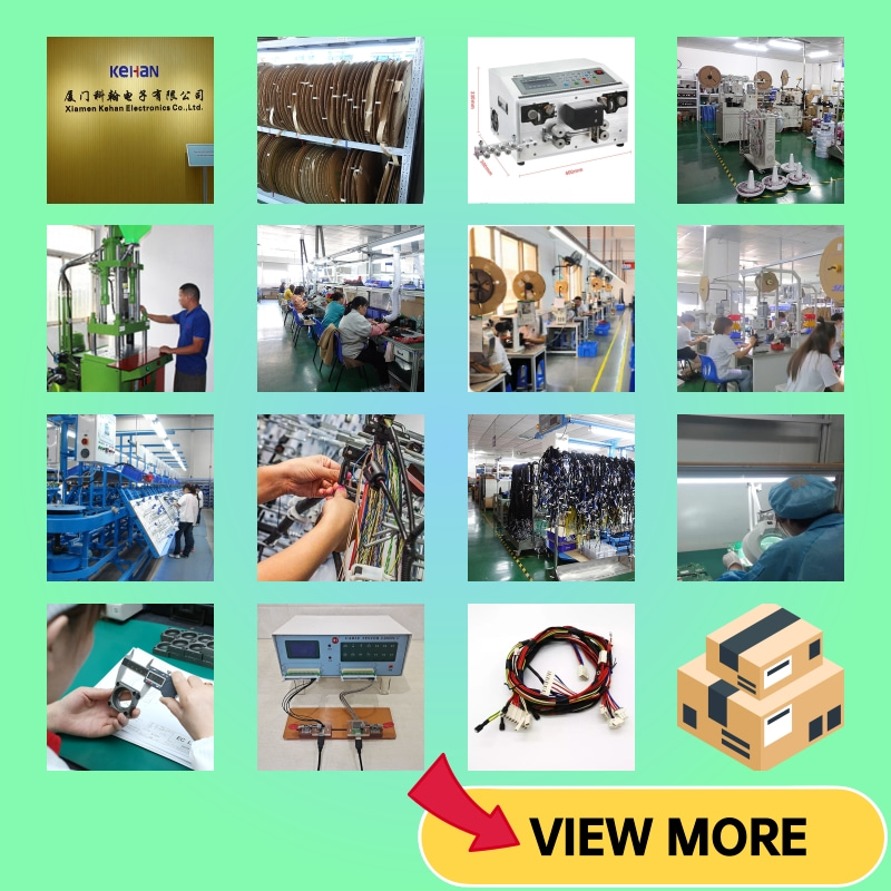 ISO9001/CE/ROHS Certified Solder Wire Harness for Waterproof Straight Plug Power Cable