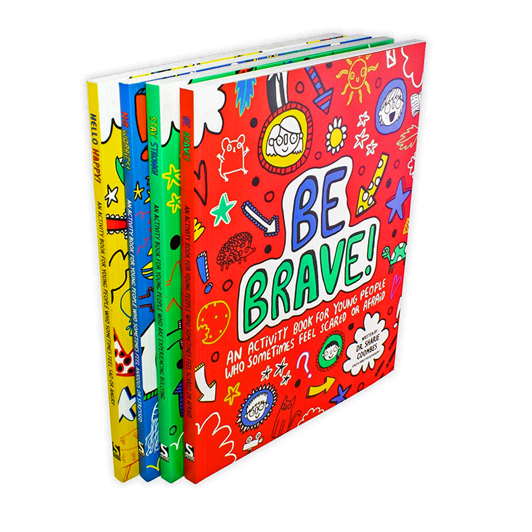120Gsm Offset Kids Book Printing services Creative Sticker Eco Friendly Paper Material