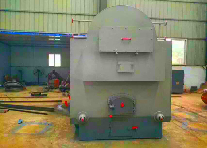 Safe Operation Coal Fired Water Heater , Industrial Coal Boiler For Troop