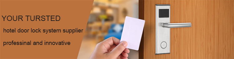 Key Card Hotel Smart Door Locks Touchless Keyless RFID Access Control