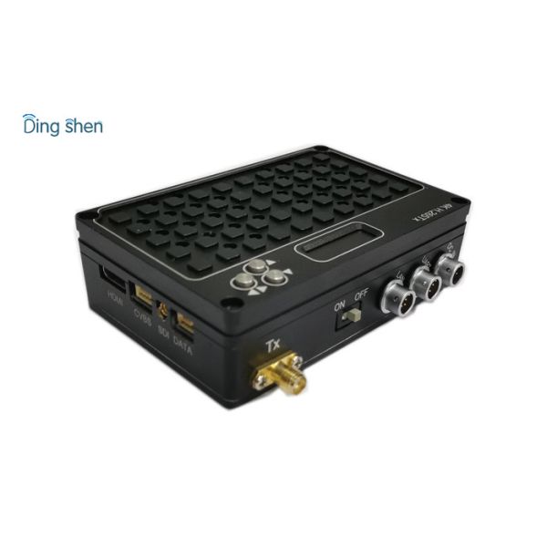 Quality 5 Watt CVBS COFDM HD Wireless Transmitter HEVC Long Range Transmitter for sale