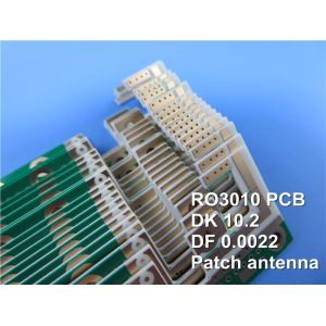 Rogers RO3010 PCB 2-layer 1oz copper High-Frequency RF Substrate