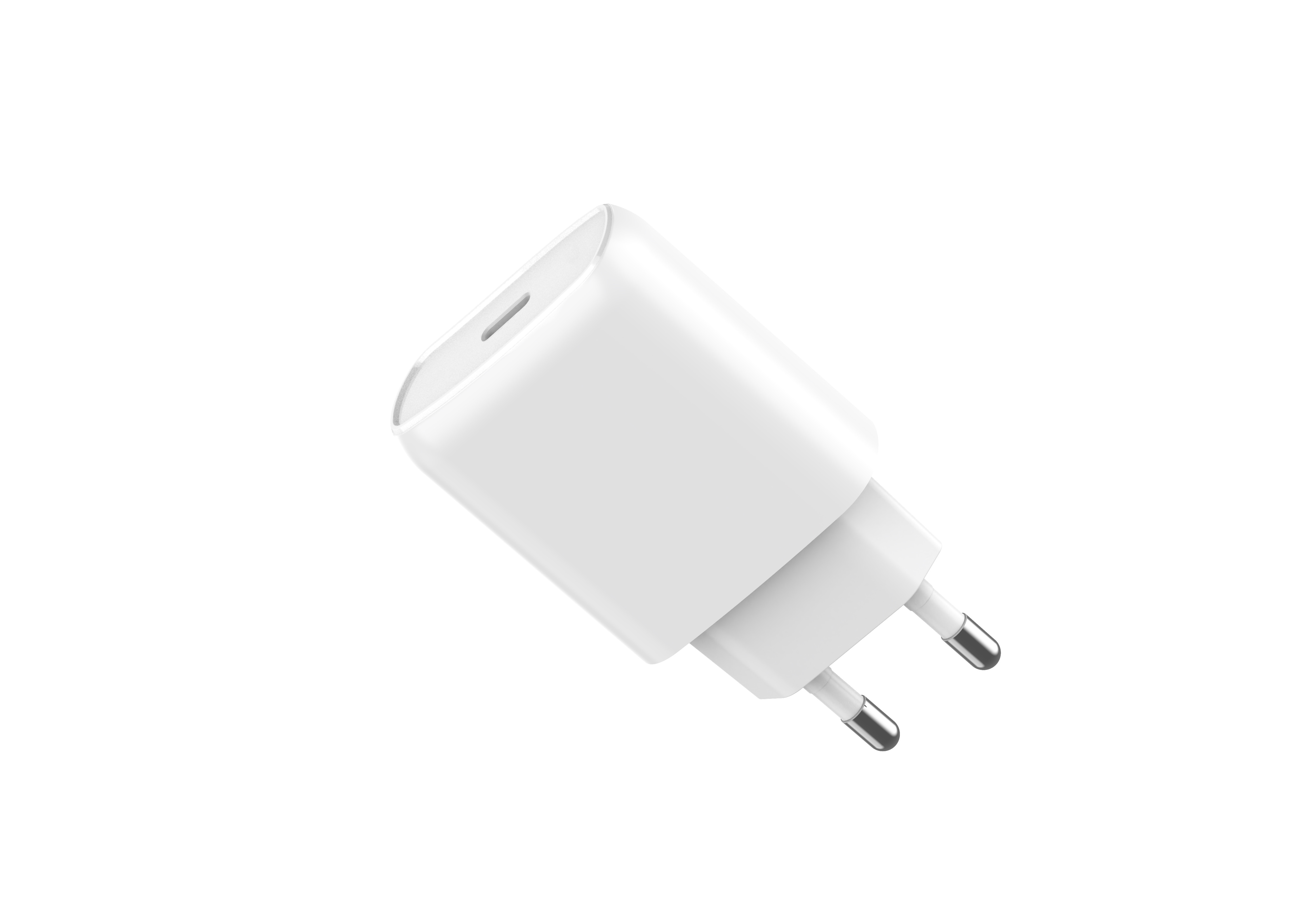 20W EU plug GaN Quick Charging USB C Phone Charger Adapter Wall Charger Customized