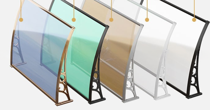 3mm-10mm Thickness Plastic PC PP Material Transparent Roofing Shed