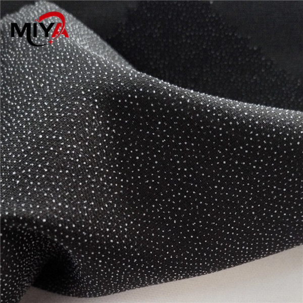 Suit 80gsm Twill Weaving Woven Fabric Fusing Material