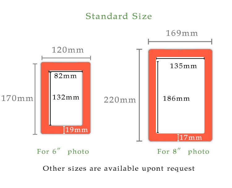 Office Magnetic Photo Frames Document Holder Colorful PVC Picture Frame