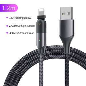 9V2A 540 Degree Rotation Magnetic Charging Cable Not Scalable
