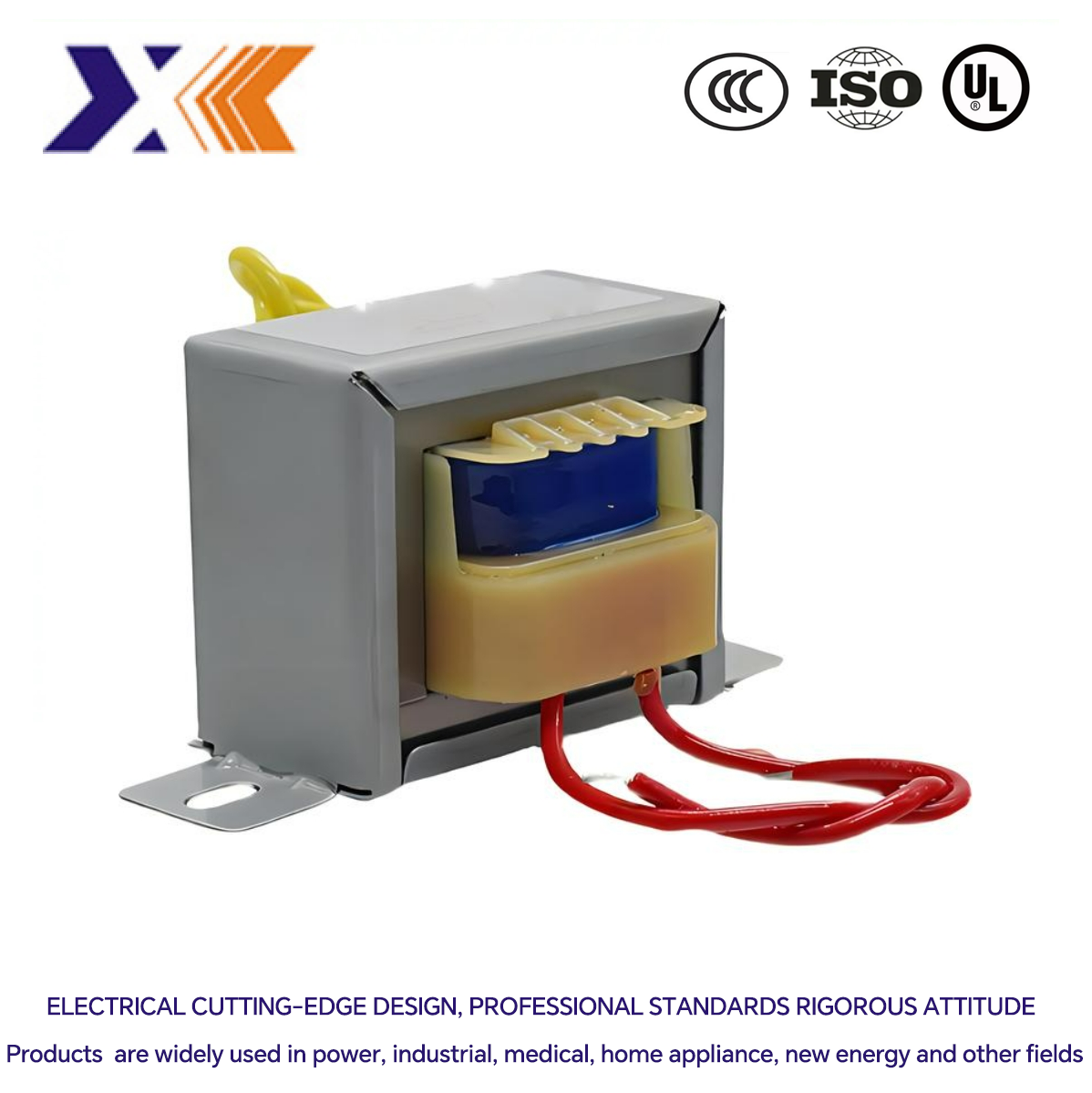 Customized Frequency Ei EE Etd Type Power Transformer with Dip Varnish Cooling Method