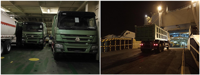 6x4 380HP Used Howo Trucks , Heavy Duty Howo 380 Dump Truck