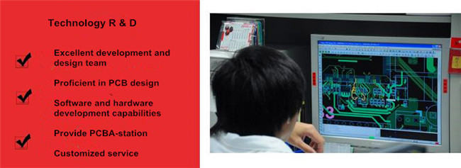 Hdi Type Reflow Soldering Through Hole Pcb Assembly For Telecom