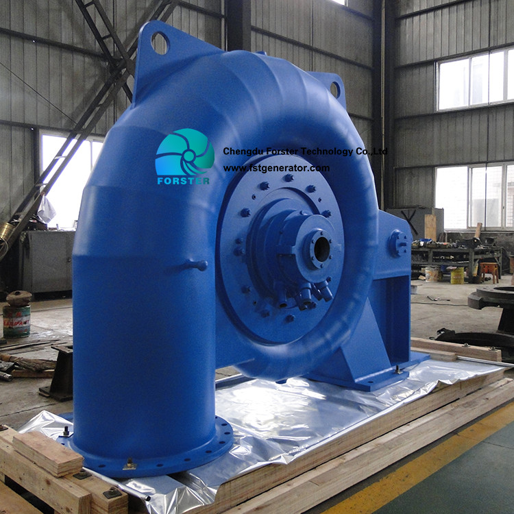 Off Grid System With Automatic Black Excitation Hydro 500 Kw Francis Turbine For Hydro Power Plant