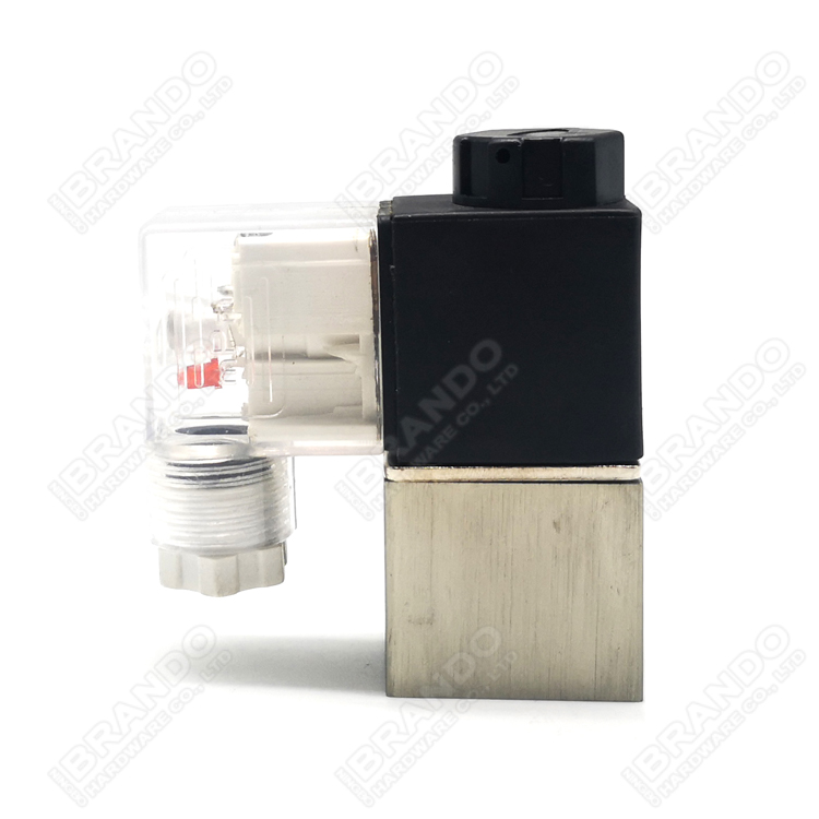1/8'' 1/4'' 2 Way Normally Open Solenoid Valve For Screw Air Compressor