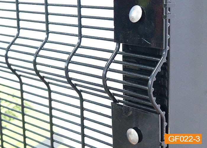 H Post 4mm Anti Climb Security Fencing Low Carbon Iron Wire