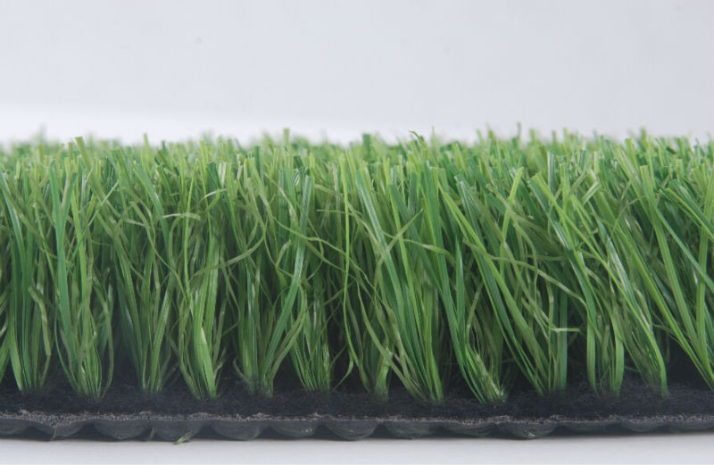 17000 Dtex Football Artificial Grass For Sports Ground With CPP+LENO Backing And PU Adhensive Coating