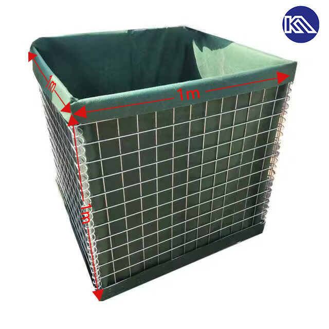 Hesco Barrier Flood Protection Defensive Security ABS Barrier