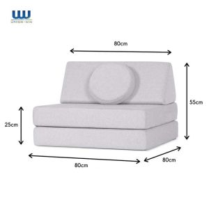 One Seat Modular Play Sofa Durable Construction Versatility With Arm Chair