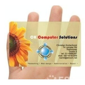 Contactless Security Access Control RFID Card 2Kbytes With Matte Or Frosted