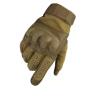 Buy cheap Synthetic Outdoor Tactical Gear Glove Anti Skid Khaki Nylon Micro Fiber from wholesalers
