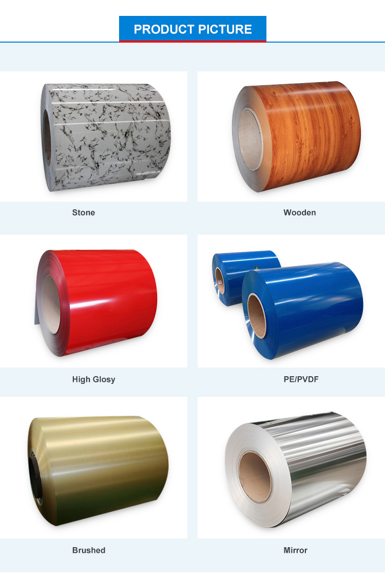Decorative Aluminum Strip Coil PVDF Coated 10mm-2500mm