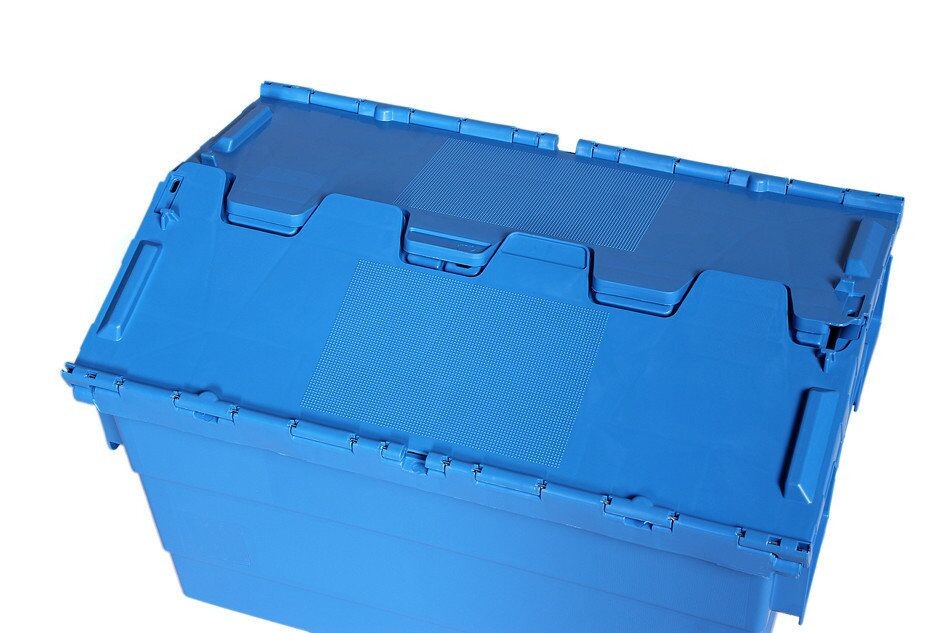 Standard Size PP Plastic Attached Lid Containers Higher Loading Capacity