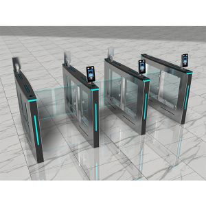 RS485 TCP/IP Communication Automatic Swing Gate Biometric Access Control System