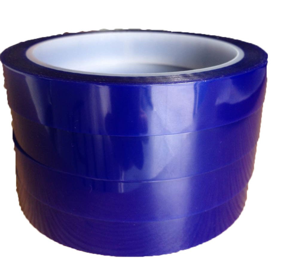 Customized Coated Acrylic Film Splicing Tape 65Um Thickness Blue Color