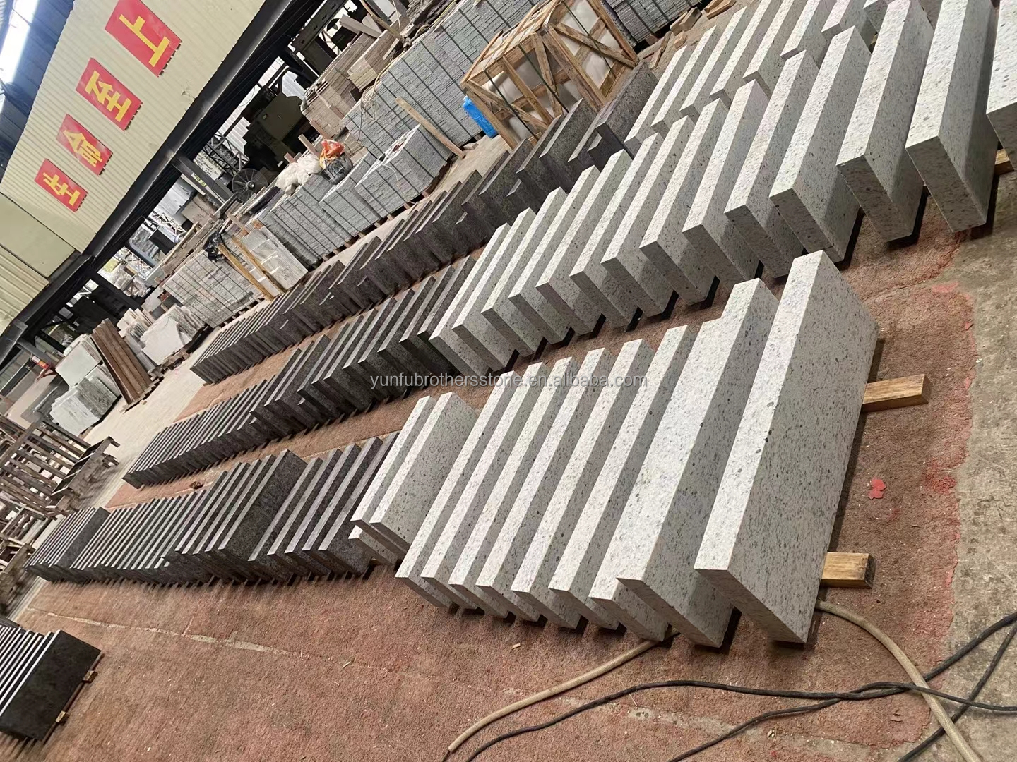 Light Granite Exporters From Best Villa Imperial White Granite Stone Polished Honed