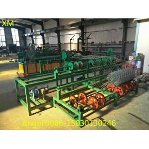 Auto Chain Link Fence Wire Mesh Machine, Diamond Mesh Machinery