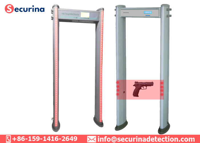 Elliptic Column Metal Detector Scanner , Waterproof Metal Detector For Buildings