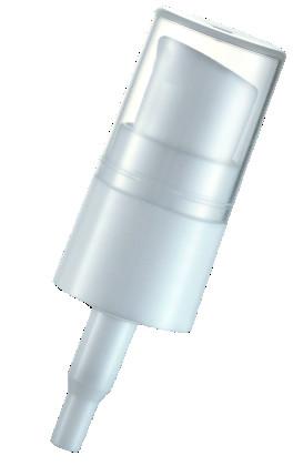 Inner Spring Cream Cosmetic Lotion Pump 0.25ml Dosage Cosmetic Spray Pump Clear