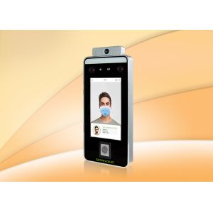 Touchless 50CM temperature time office biometric face attendance machine
