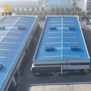 Prefabricated Steel Structure Building with Sandwich Panel Cladding