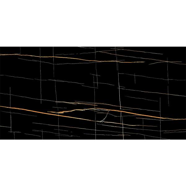 600x600mm Black and White Hexagon Floor Tiles Porcelain Marble Stone Imitation