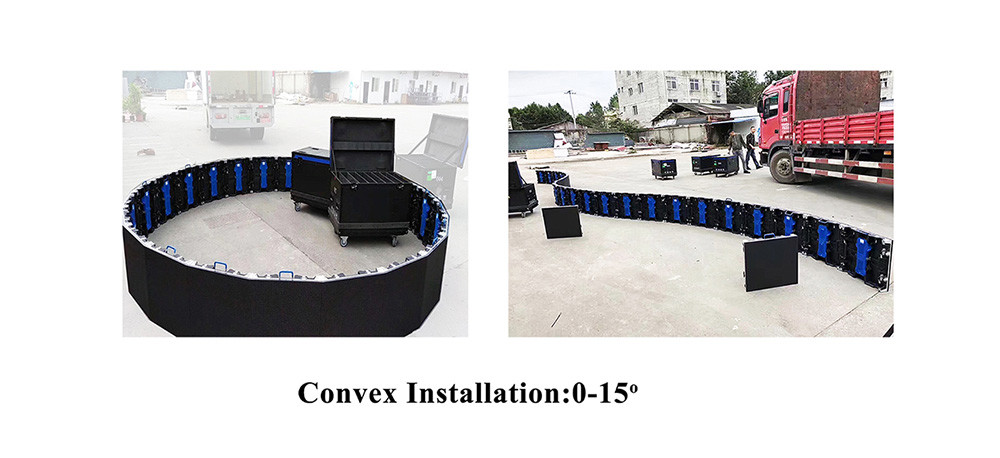 1R1G1B Outdoor Rental Led Display P3.91 0.45KG Led Screen Hire