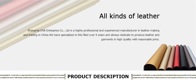 Waterproof Artificial Leather Material GS Certification Elegant Extra Large
