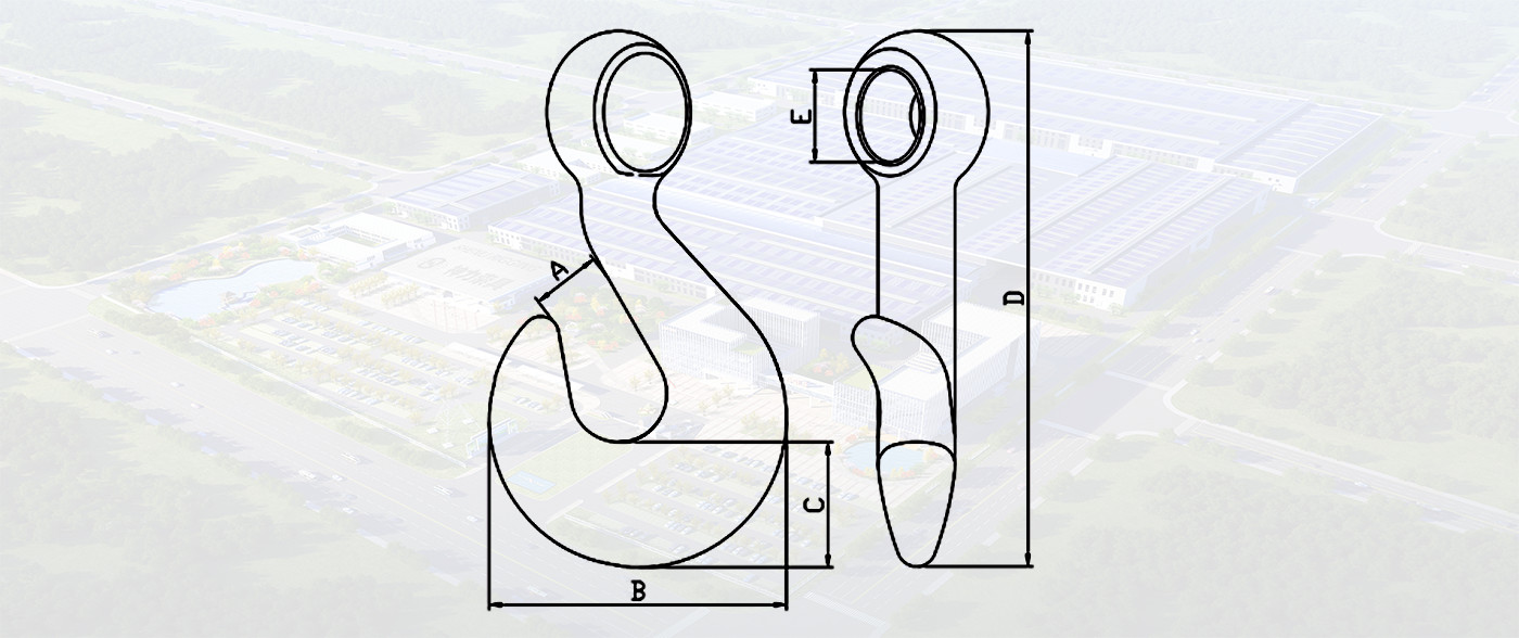 SLR232-EYE TWIST HOOK