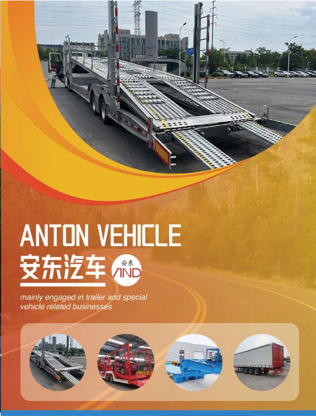 Cement/Lime/Coal Ash/Soda Powder Storage Transport Vessel Tank Semi Trailer