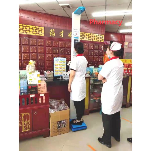 LED/LCD Display Digital Height Weight BMI Scale Machine for Body Composition Analysis