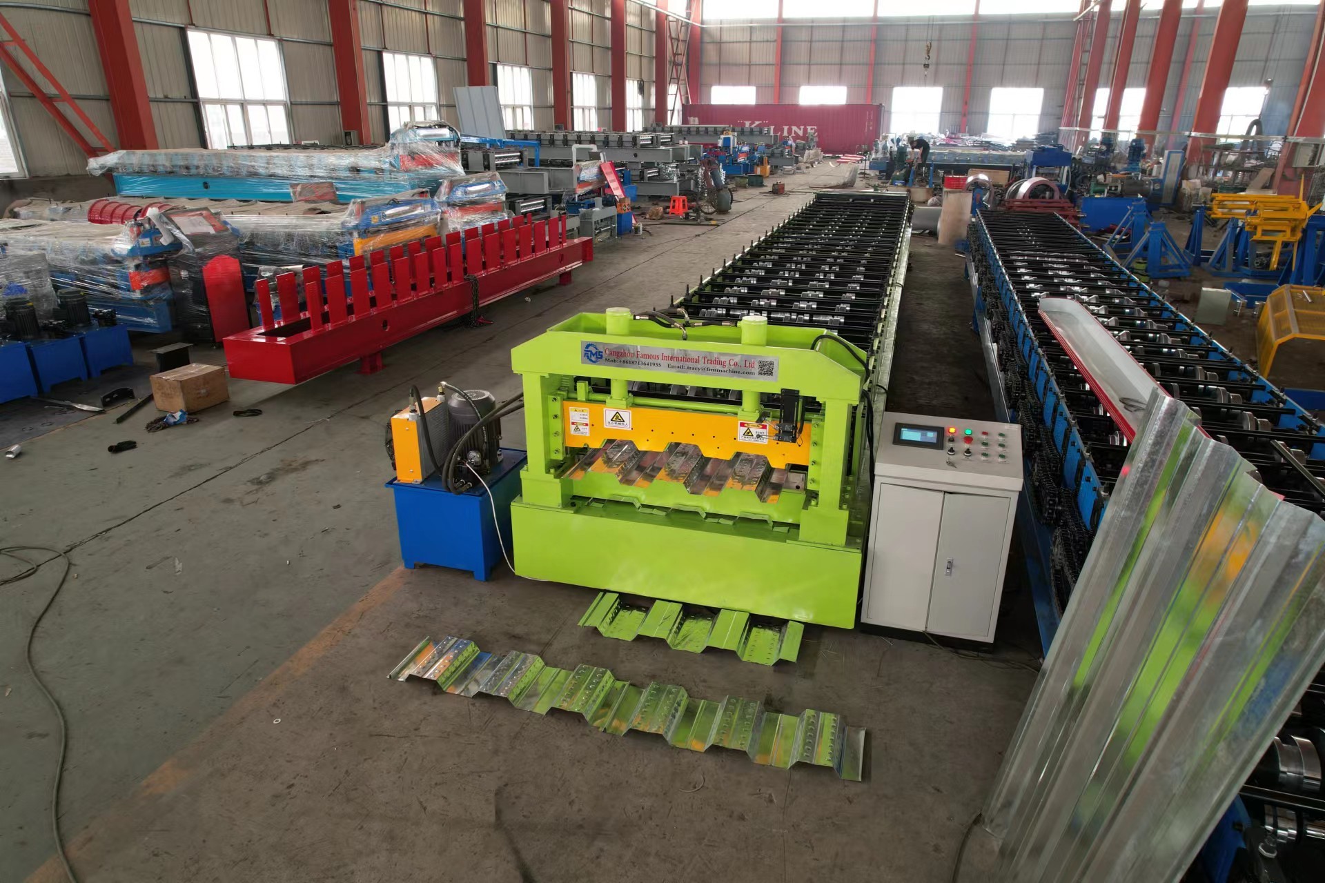 Customized Steel Floor Deck Roll Forming Machine Manufacturer