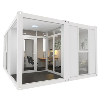 20ft or 40ft Mobile Living Container House with Customized Galvanized Steel Structure