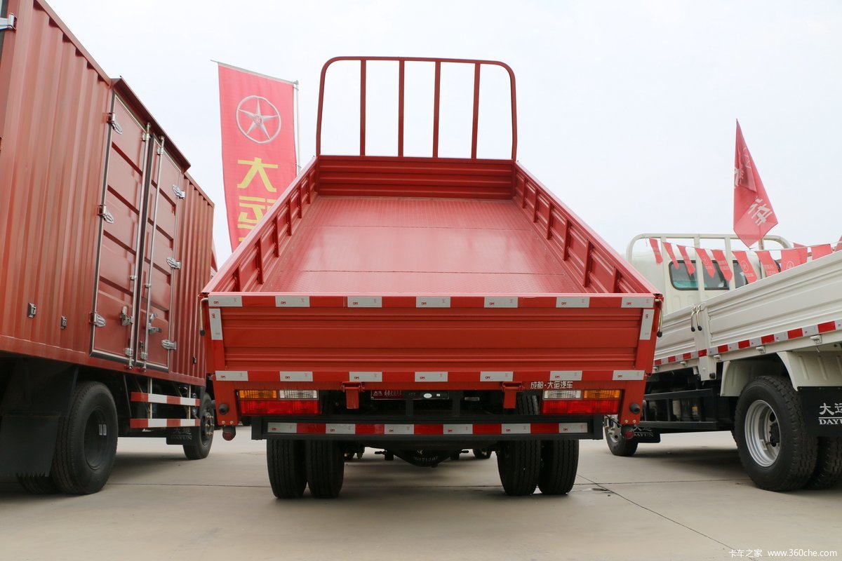 Dayun Aopuli 127 Horsepower 4X2 3.05 Meter Dump Truck With Forward Gear 8,backward Gear 2
