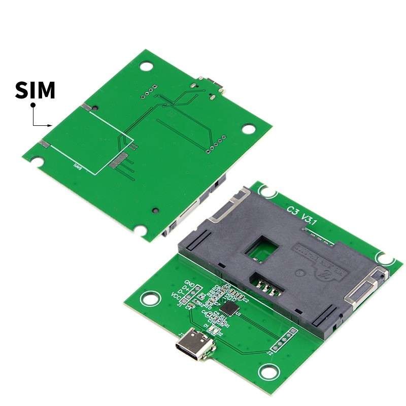 C3-DMP-00 Contact CPU Card Reader Module ISO7816 Protocol PCSC Standard IC Card Reader PSAM Card USB 2.0